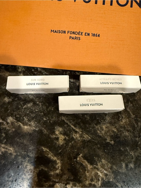 Louis Vuitton Other - Unopened Louis Vuitton Eau de Parfum Sample Boxes Attrape, Exes, Sun Song
